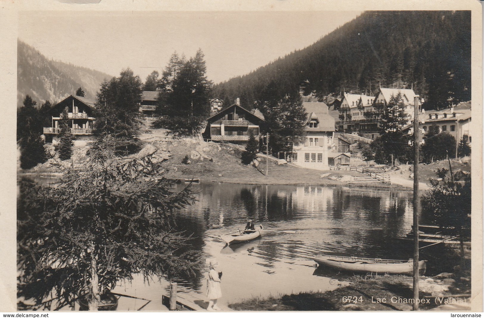 Suisse - ORSIERES - Lac Champex - Orsières