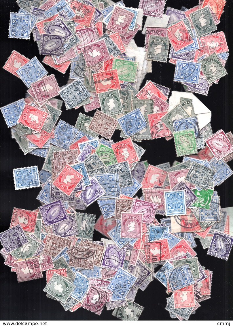 IRLANDA - LOTTO/COLLEZIONE USED -    ALTO VALORE - BLOCCO 21 - Lots & Serien