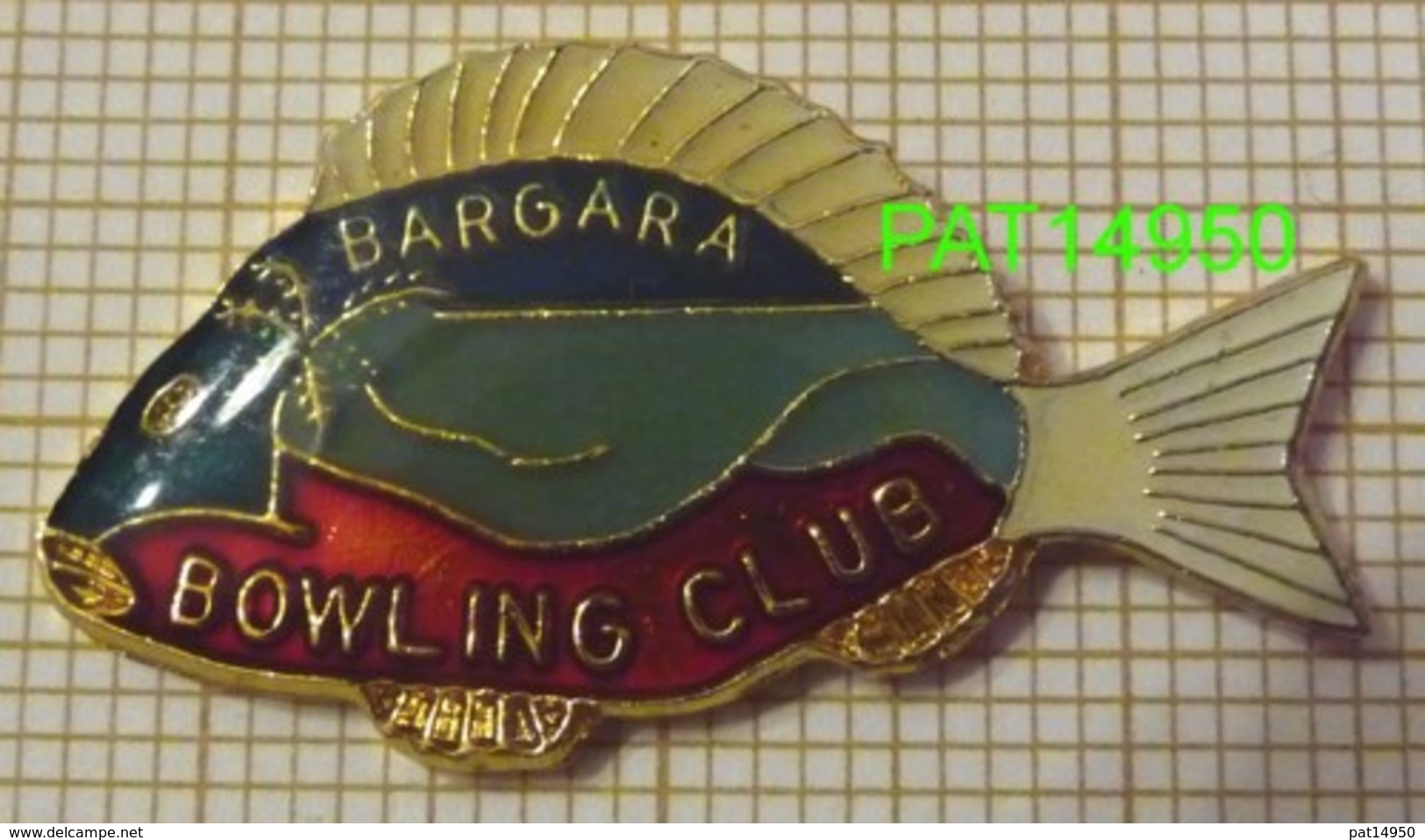 BOWLING CLUB BARGARA   AUSTRALIE POISSON - Bowling