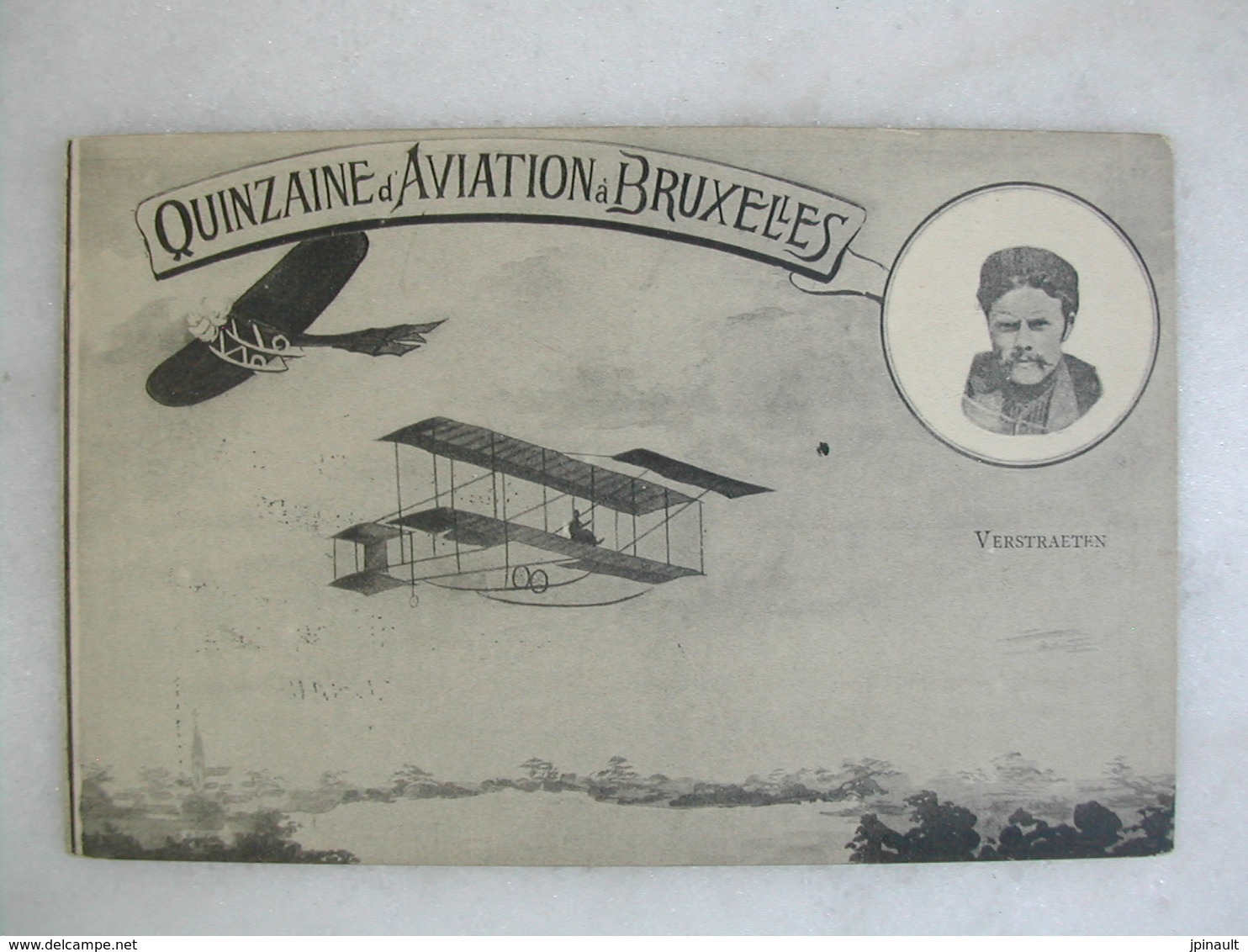 AVIATION - Quinzaine D'aviation à BRUXELLES - Verstraeten - Meetings