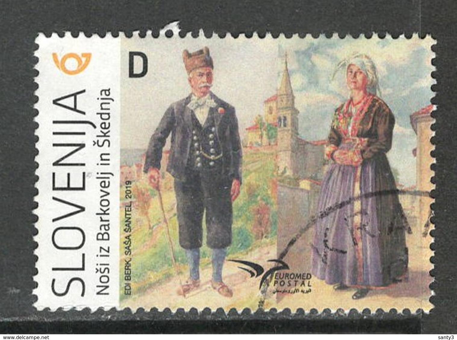 Sloveniê 2019, Yv  1155, Hoge Waarde,  Gestempeld - Slovénie