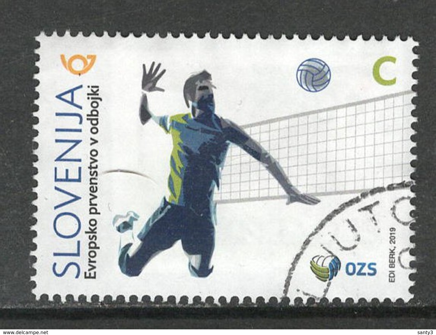 Sloveniê 2019, Yv  1156, Hoge Waarde,  Gestempeld - Slovénie