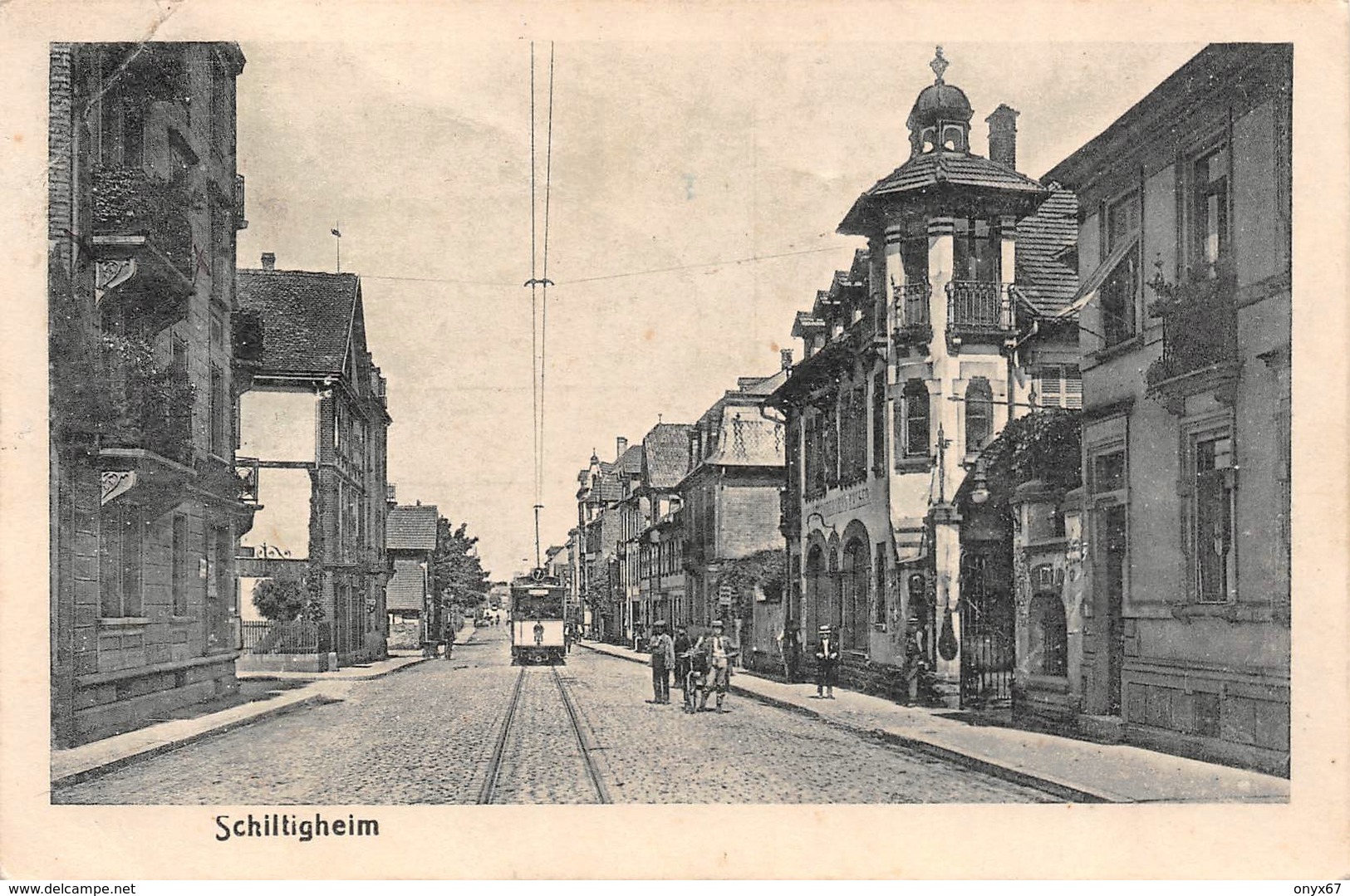 SCHILTIGHEIM-Strasbourg (67-Bas-Rhin) Route De Bischwiller TRAM-Tramway N° 7  2 SCANS - Schiltigheim