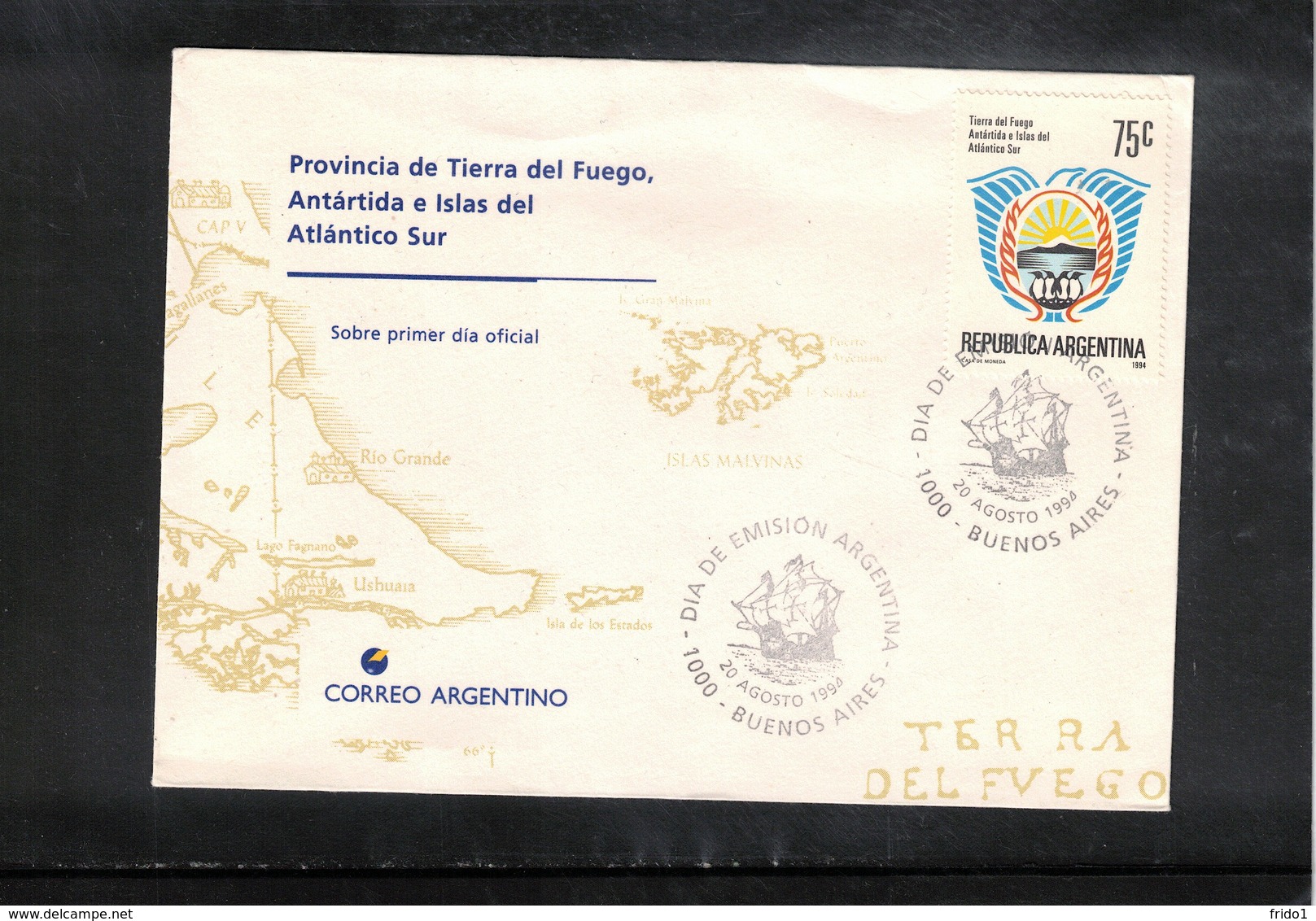 Argentina 1994 Argentinian Antarctica Interesting Cover - Events & Gedenkfeiern