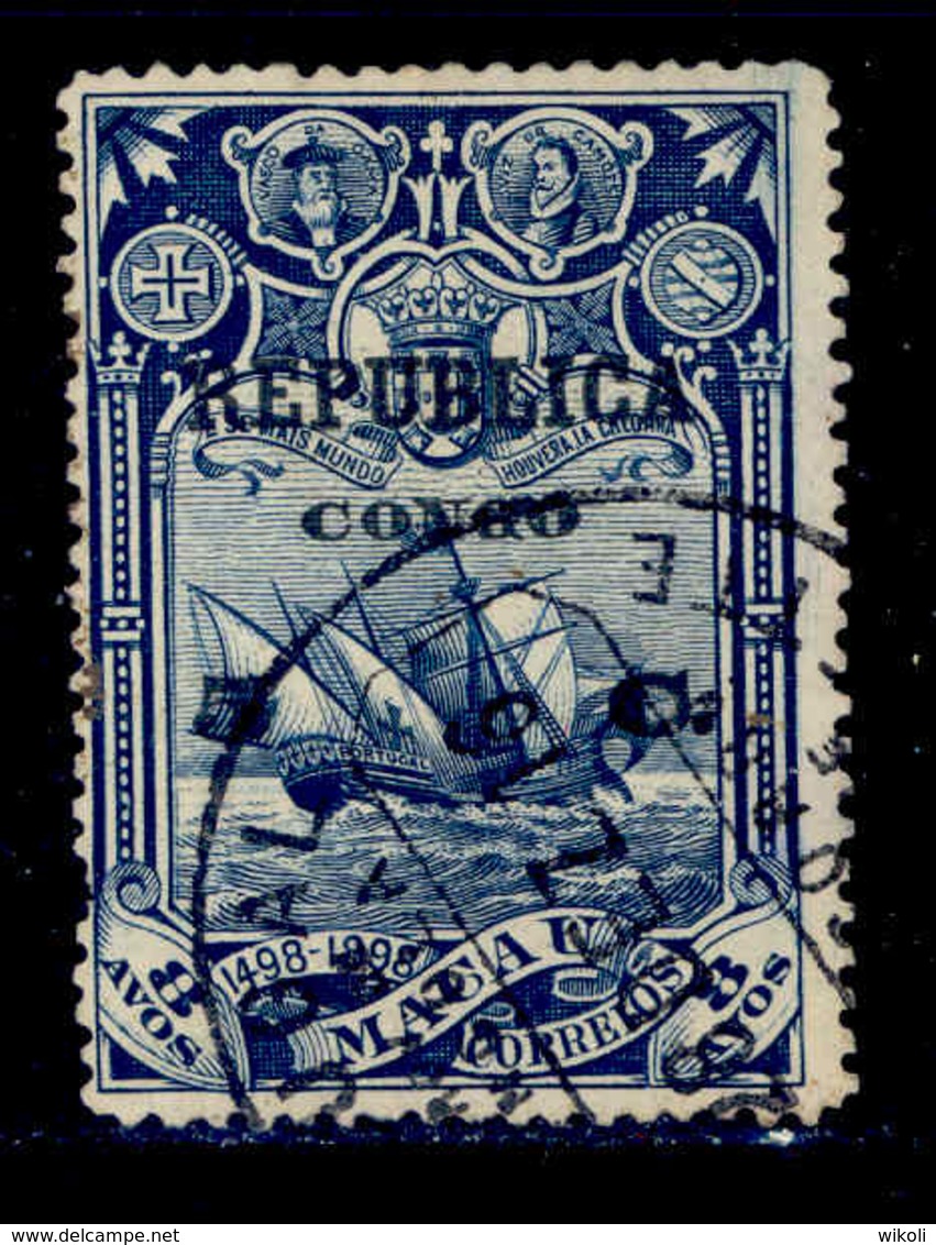 ! ! Congo - 1913 Vasco Gama On Macau 5 C - Af. 87 - Used - Congo Portugais