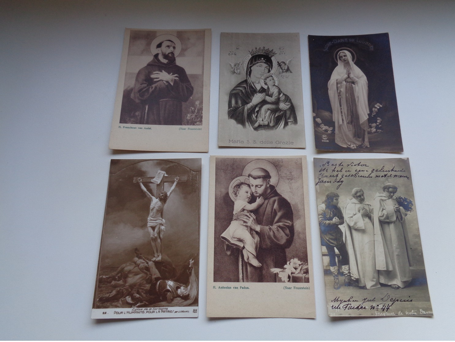 Lot De 60 Cartes Postales De Fantaisie  Religion  Foi   Lot Van 60 Postkaarten Fantasie  Godsdienst  Geloof - 5 - 99 Postkaarten