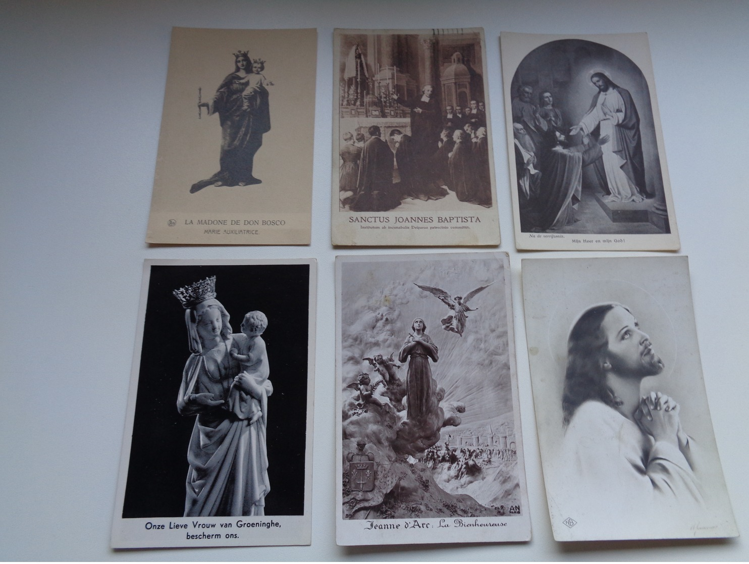 Lot De 60 Cartes Postales De Fantaisie  Religion  Foi   Lot Van 60 Postkaarten Fantasie  Godsdienst  Geloof - 5 - 99 Postkaarten