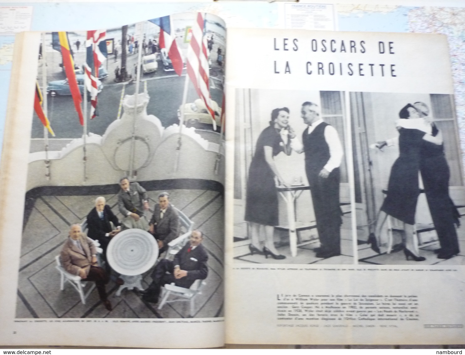 Paris Match N°424 25 Mai 1957 Le Pape Reçoit La France / Les Oscars De La Croisette / Jeanne D'Arc Jean Seberg - General Issues