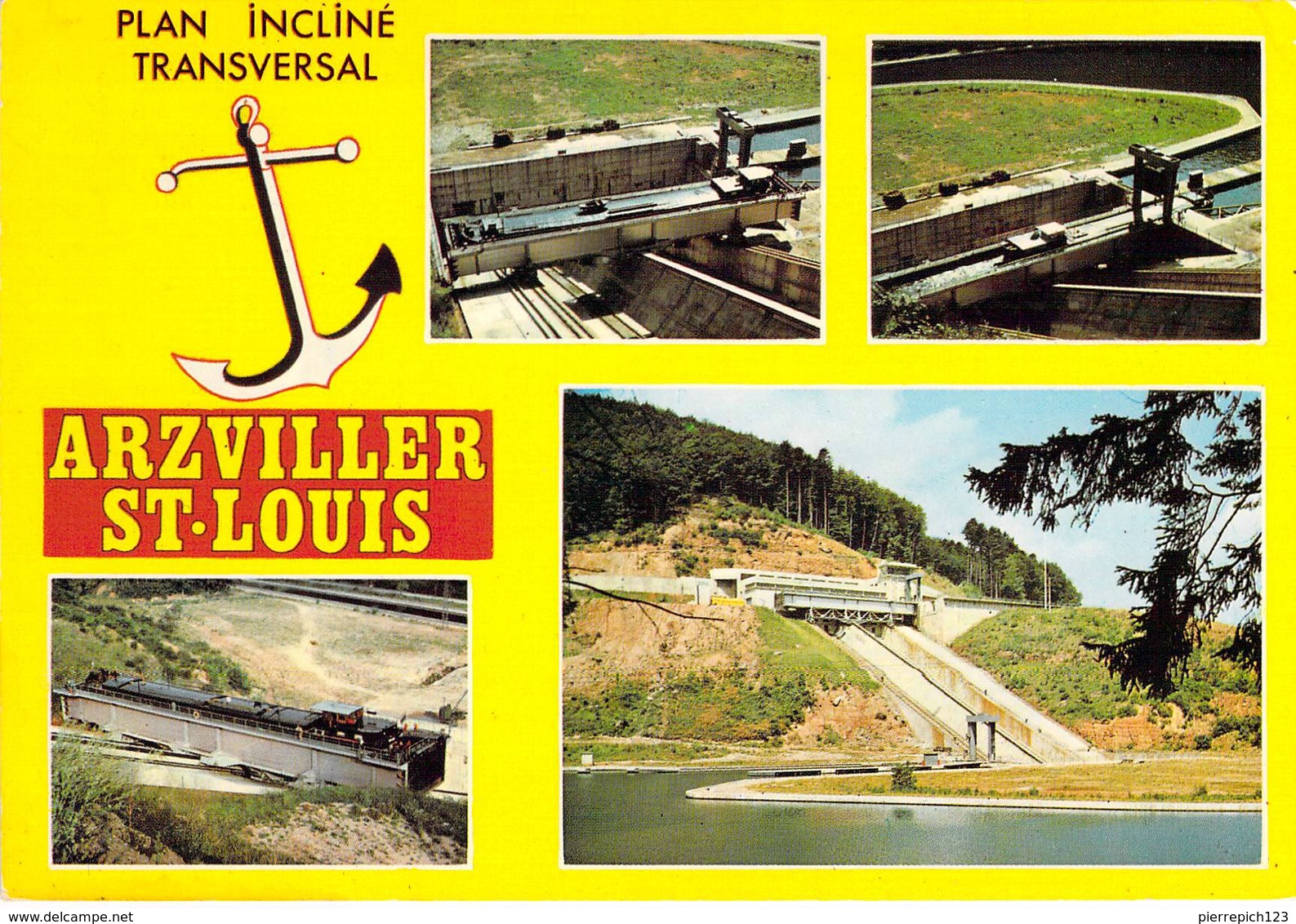 57 - Arzviller - Saint Louis - Plan Incliné Transversal - Multivues - Arzviller