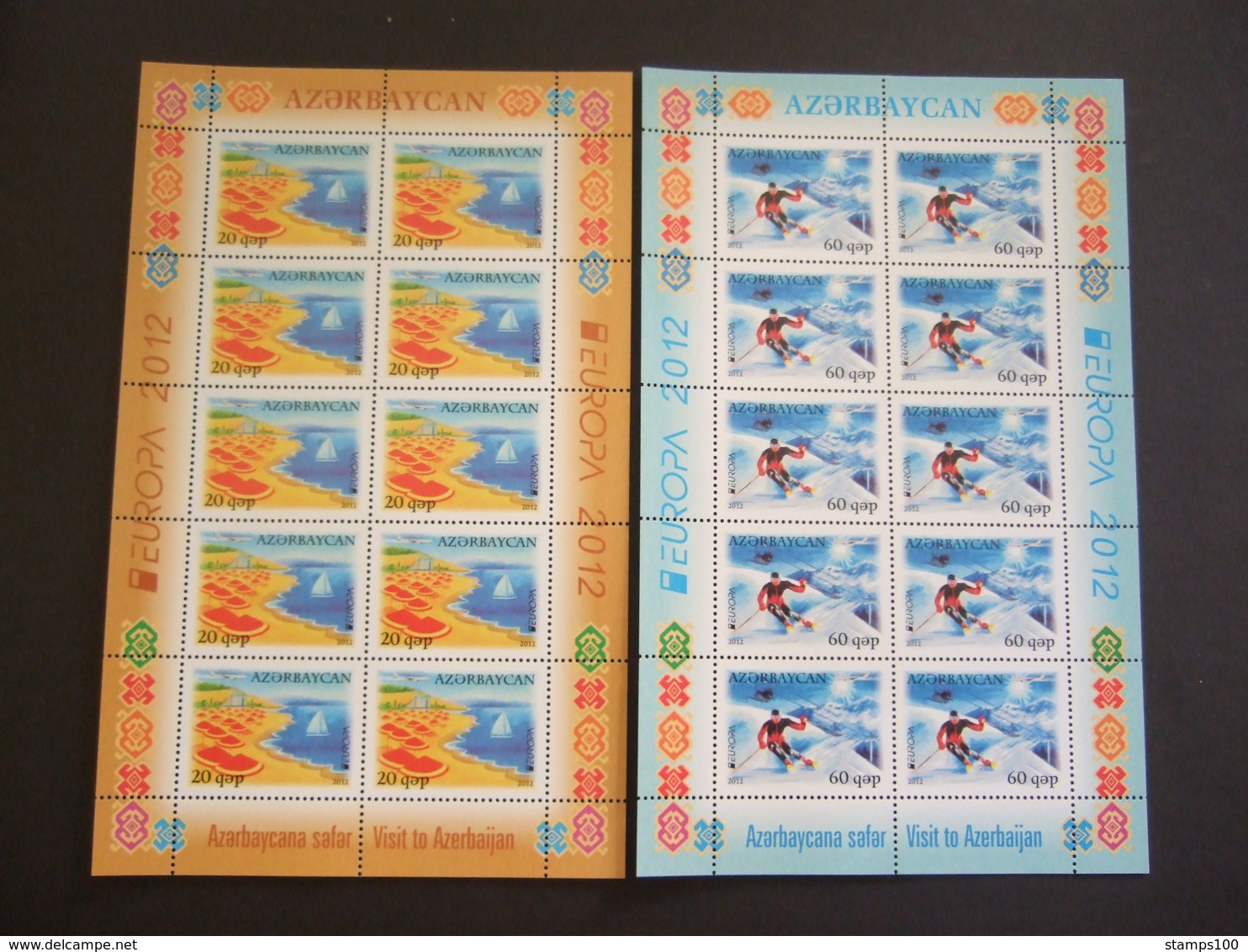 ASERBAIJAN AZERBAIDSCHAN 2012 CEPT MNH ** (EU2010-03) - 2012