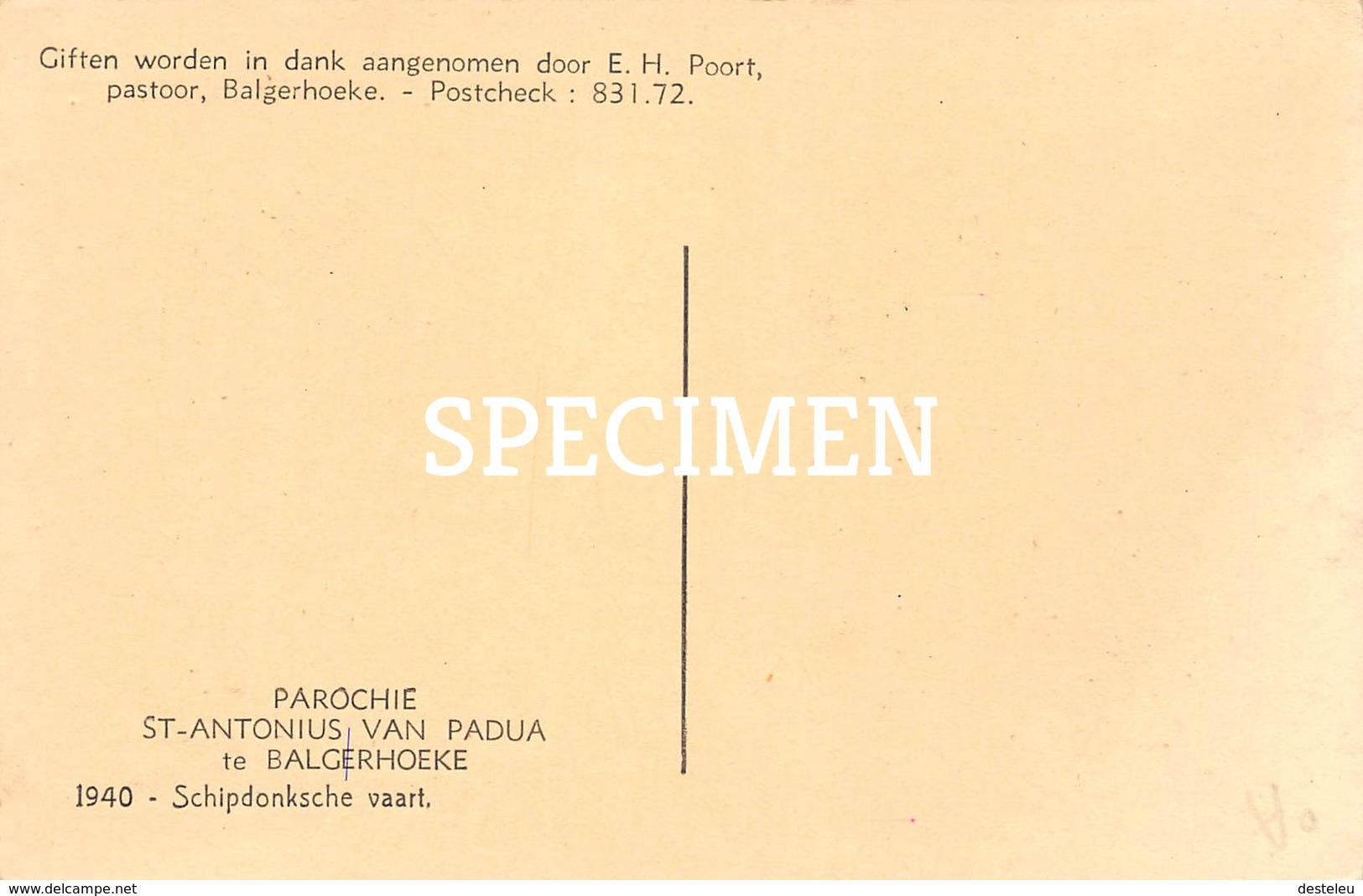 1940 Schipdonsche Vaart - Balgerhoeke - Maldegem