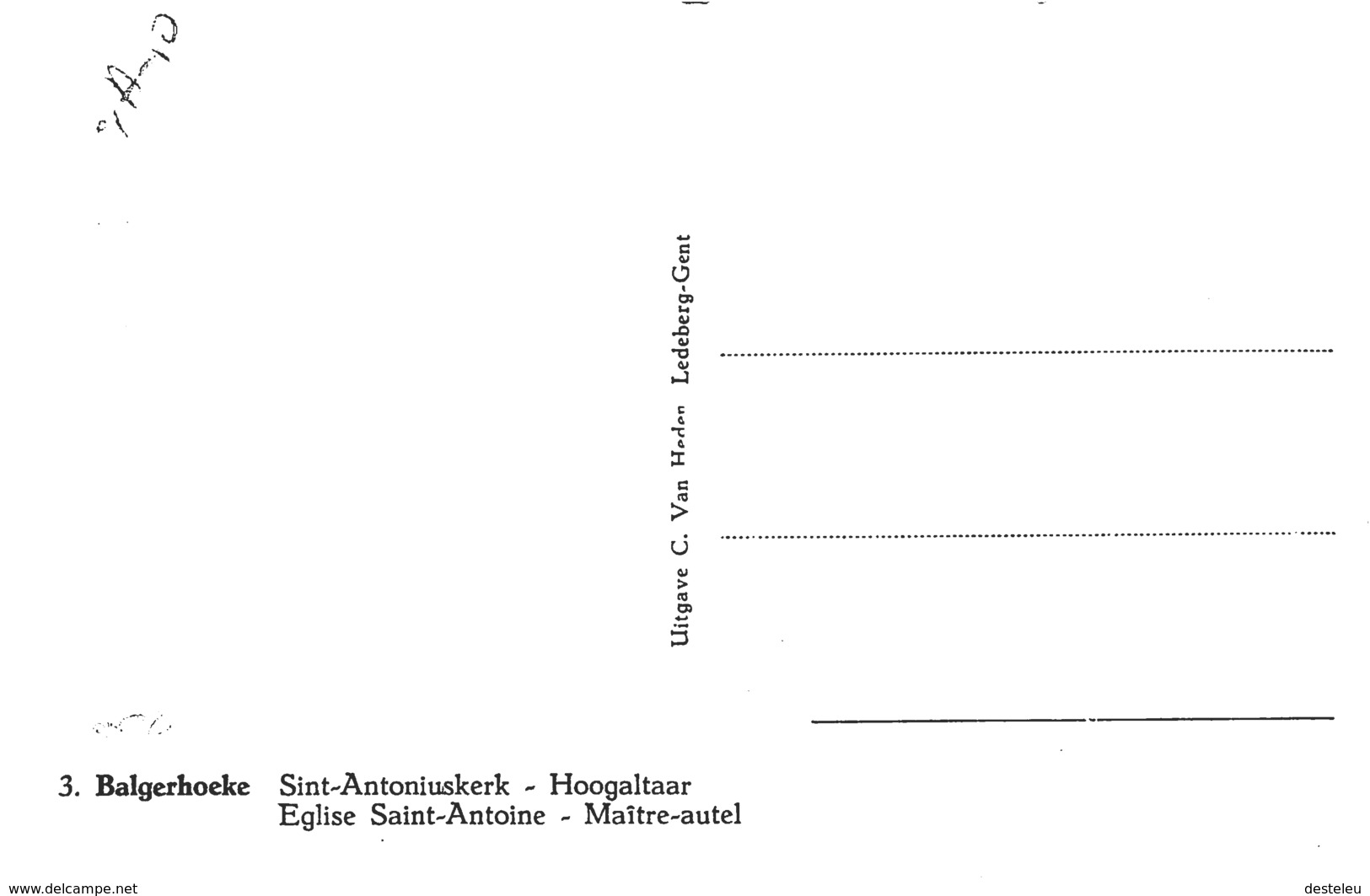 3 Sint-Antoniuskerk - Hoogaltaar - Balgerhoeke - Maldegem