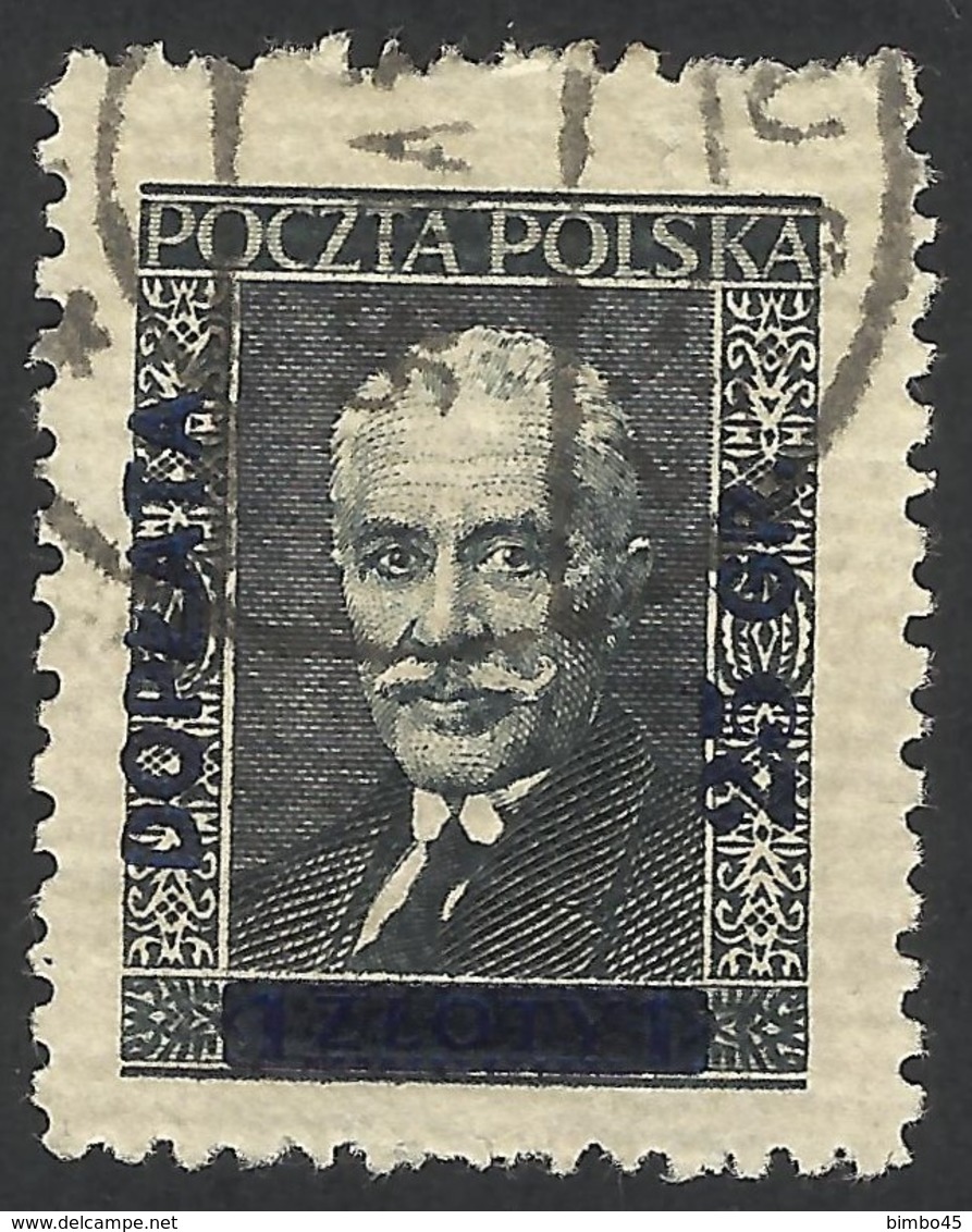 POLAND / POLSKA  --1934-OVERPRINT DOPLATA 25 Gr.-USED - Taxe