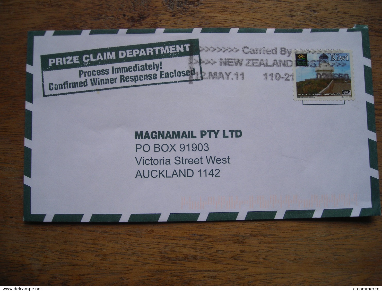 2011 NZM Manukau Heads Lighthouse Phare - Covers & Documents