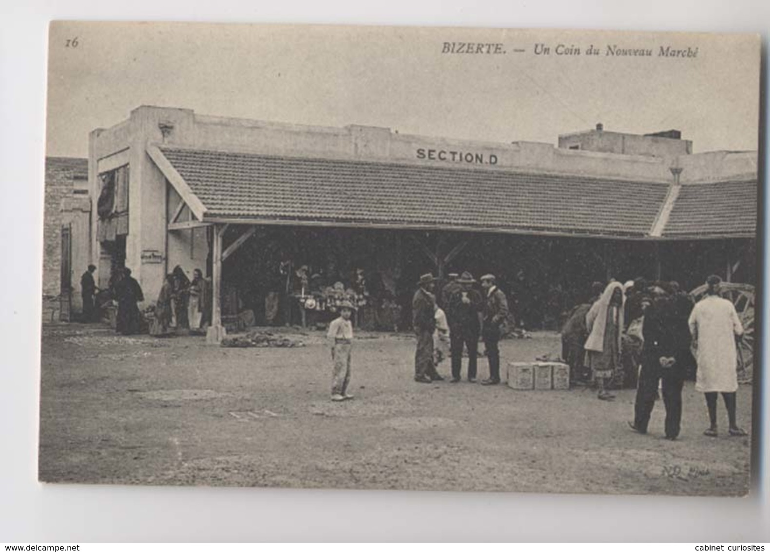 TUNISIE - BIZERTE - Un Coin Du Nouveau Marché - Animée - Tunesien