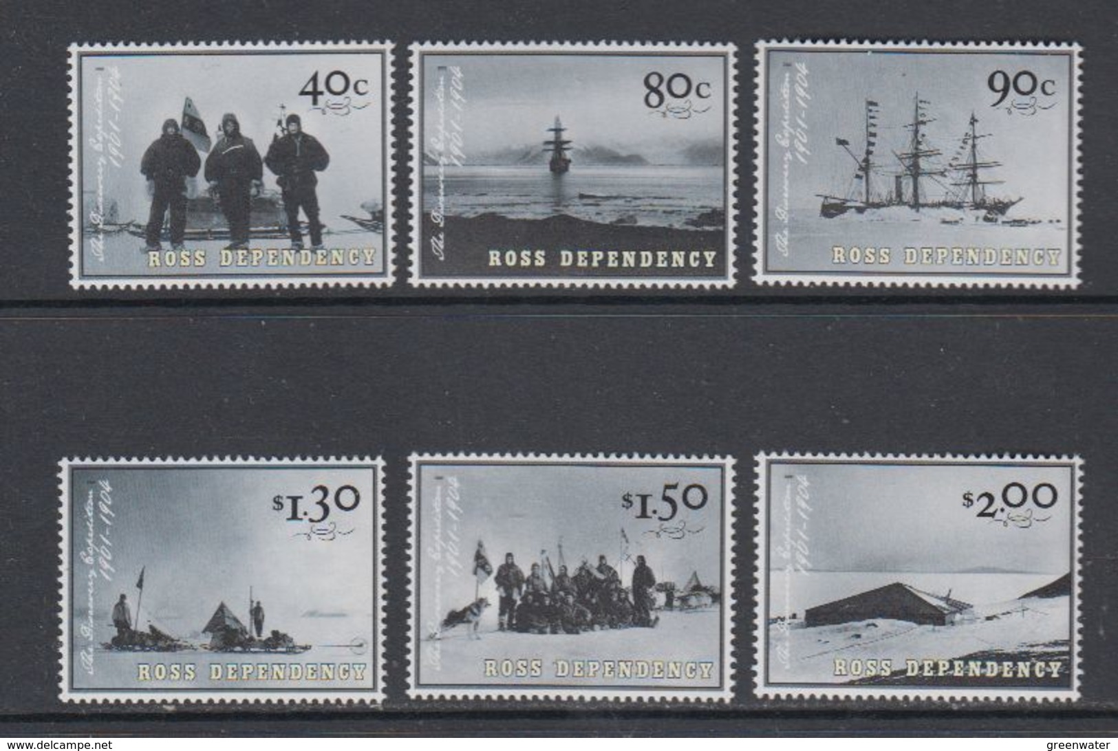Ross Dependency 2002 The Discovery Expedition 6v ** Mnh (47846) - Nuevos