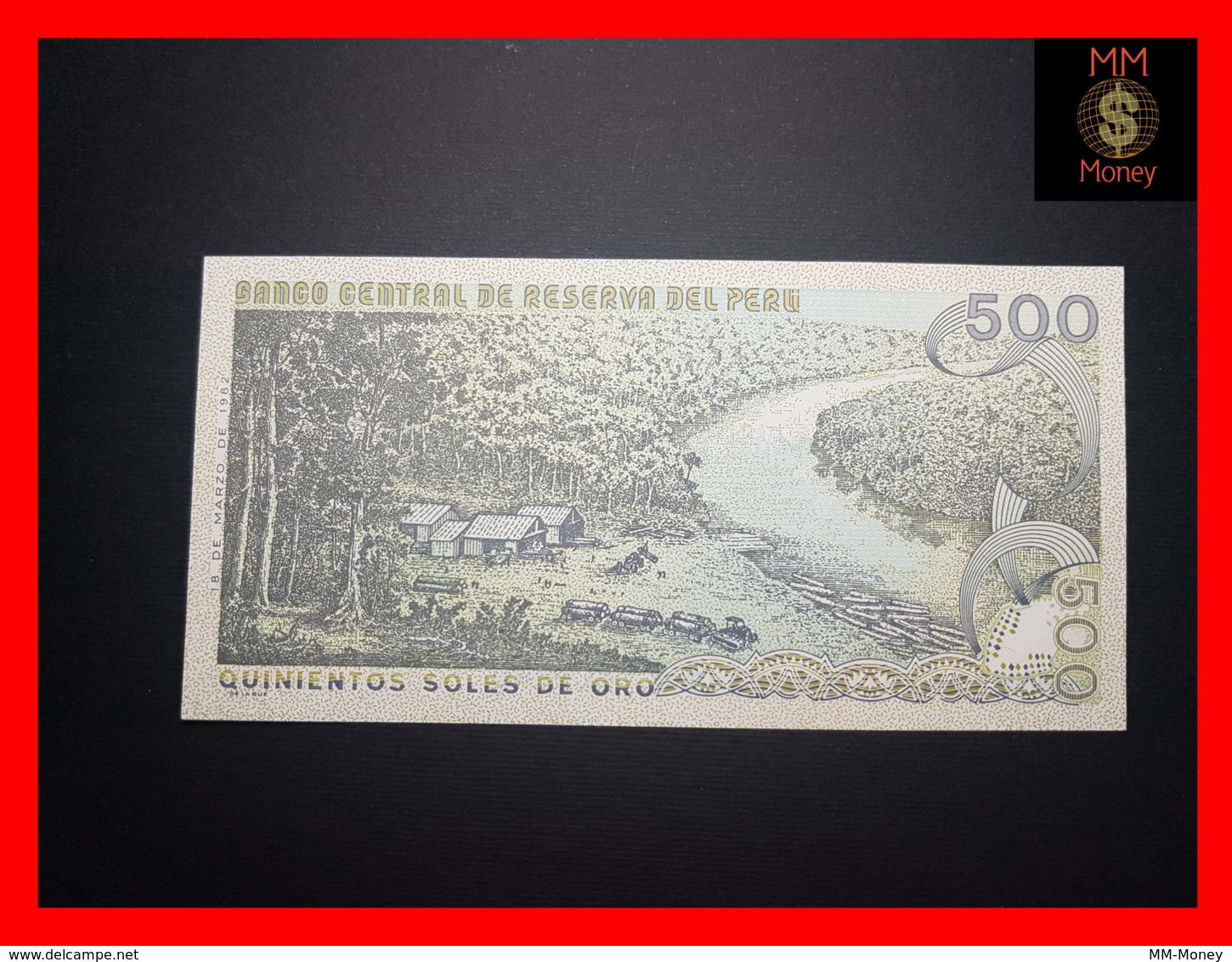 PERU 500 Soles De Oro 18.3.1982  P. 125 A    UNC - Pérou