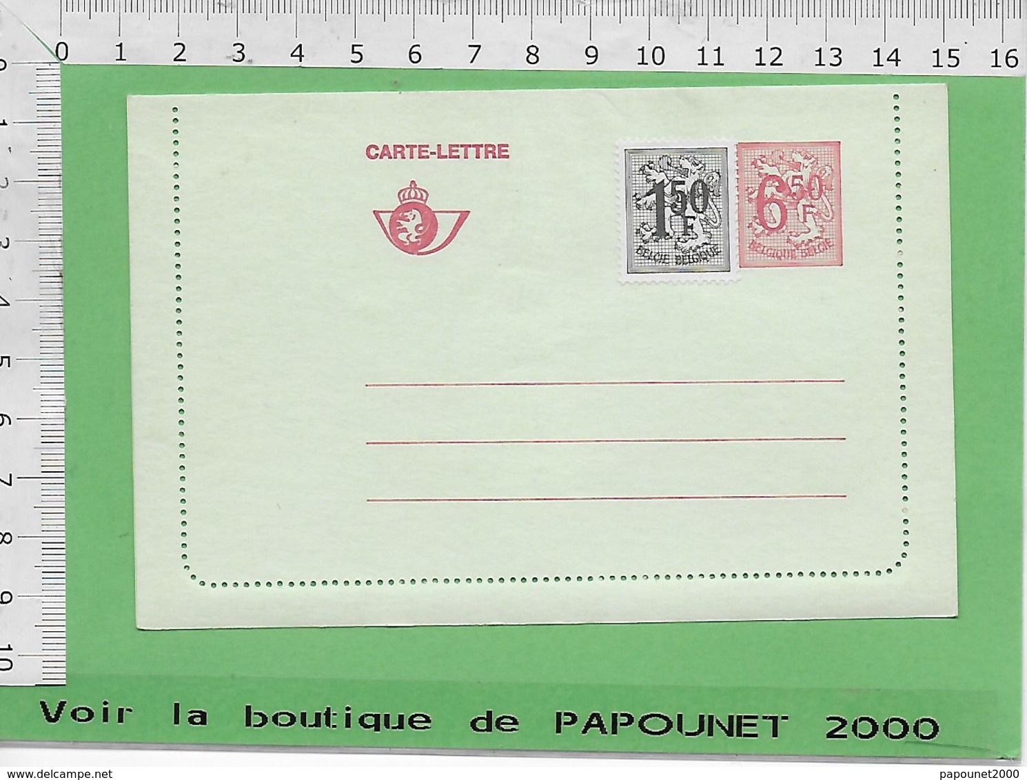 01538 - 03020 - E Be Entiers Postaux  Enveloppe-lettre - Briefumschläge