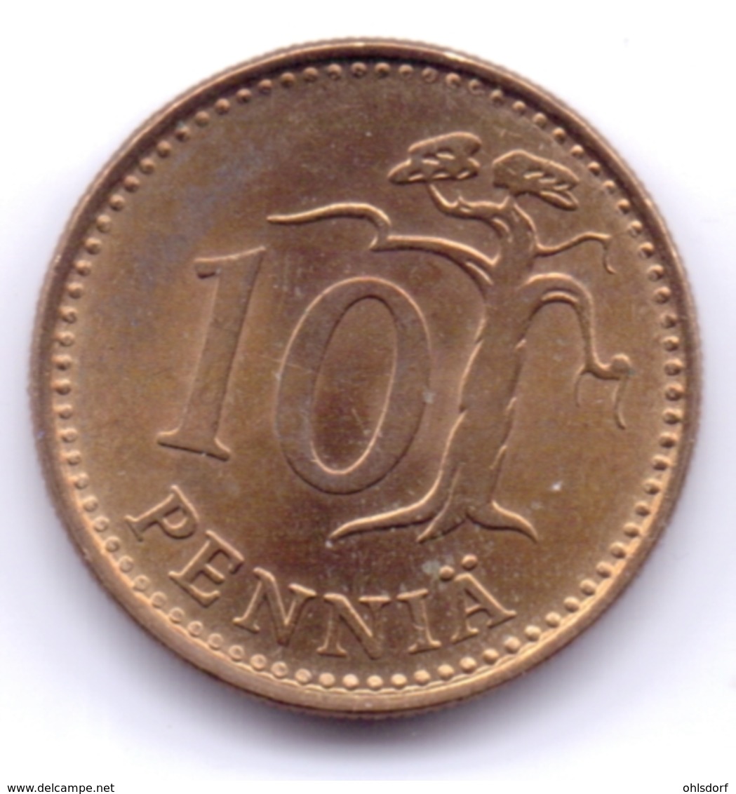 FINLAND 1981: 10 Penniä, KM 46 - Finland