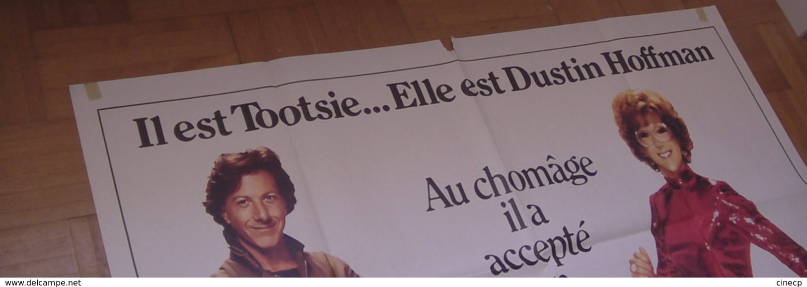 AFFICHE CINEMA ORIGINALE FILM TOOTSIE Sydney POLLACK Dustin HOFFMAN Jessica LANGE 1982 - Posters