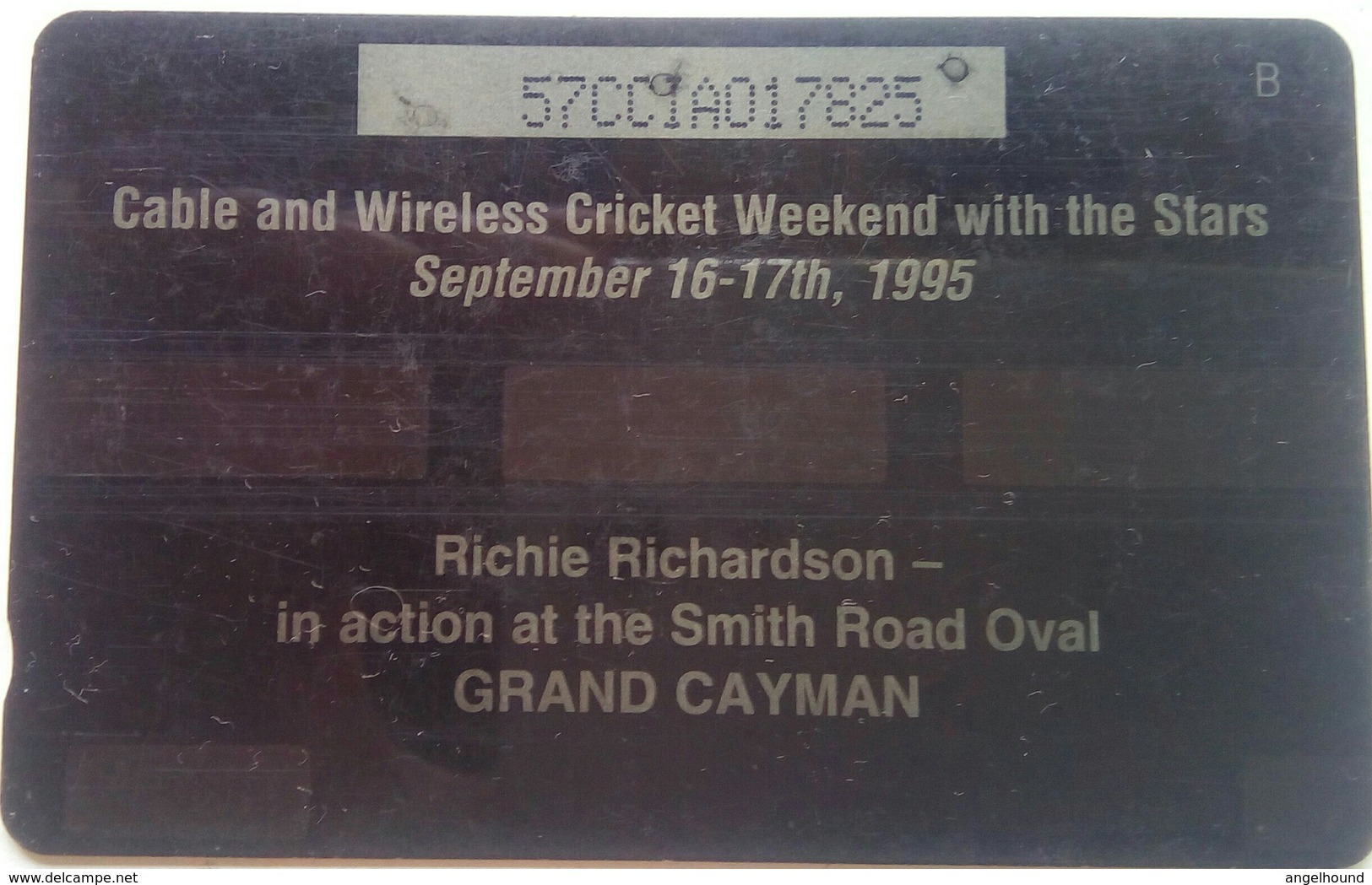 Cayman ISLANDS 57CCIA Cricket Weekend CI$10 - Iles Cayman