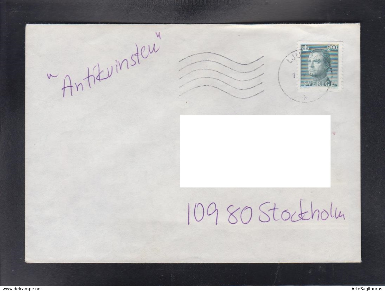 SWEDEN, COVER ROYAL FAMILY ** - Cartas & Documentos