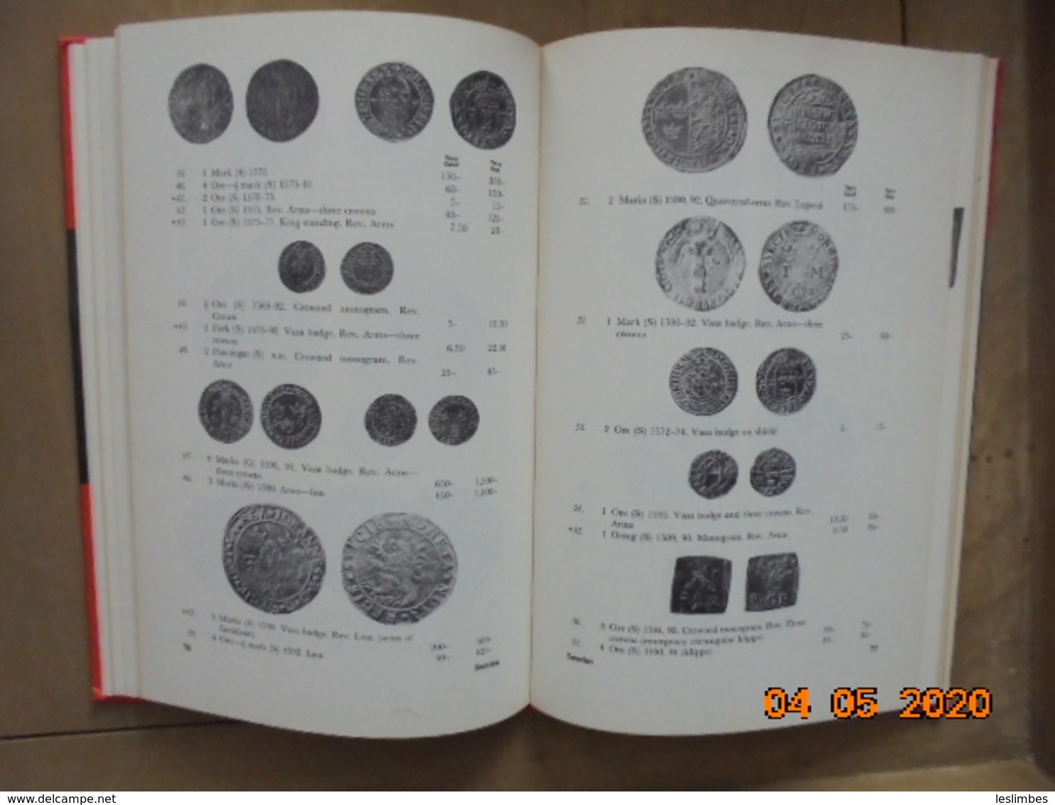 Catalogue Of Scandinavian Coins: Gold, Silver, And Minor Coins Since 1534, With Their Valuations By Burton Hobson (1970) - Boeken Over Verzamelen