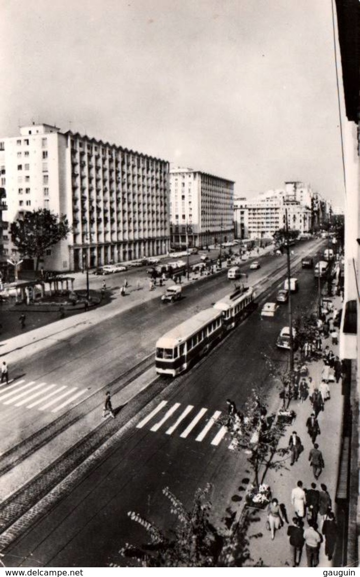 CPSM - BUCARESTI - Vue Gale Boulevard MAGHERU …(immeubles) - Rumania