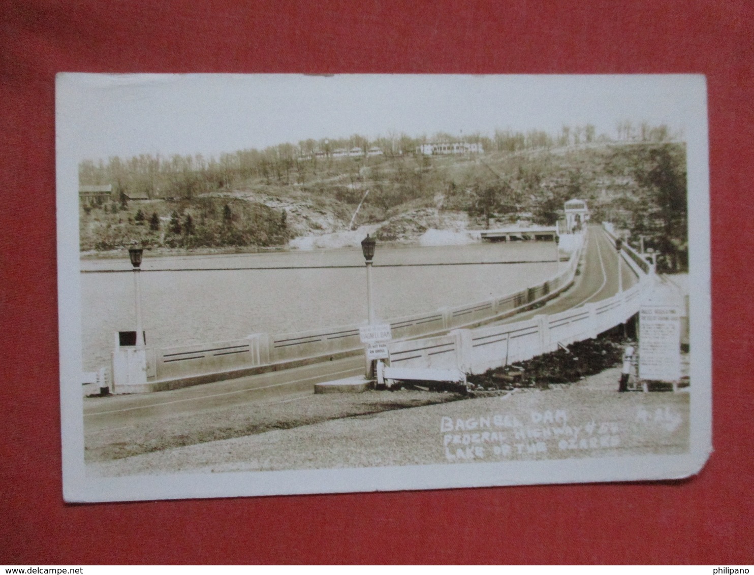 RPPC  Bagnell Dam Lake Ozarks Kansas City Missouri           Ref 4103 - Kansas City – Missouri