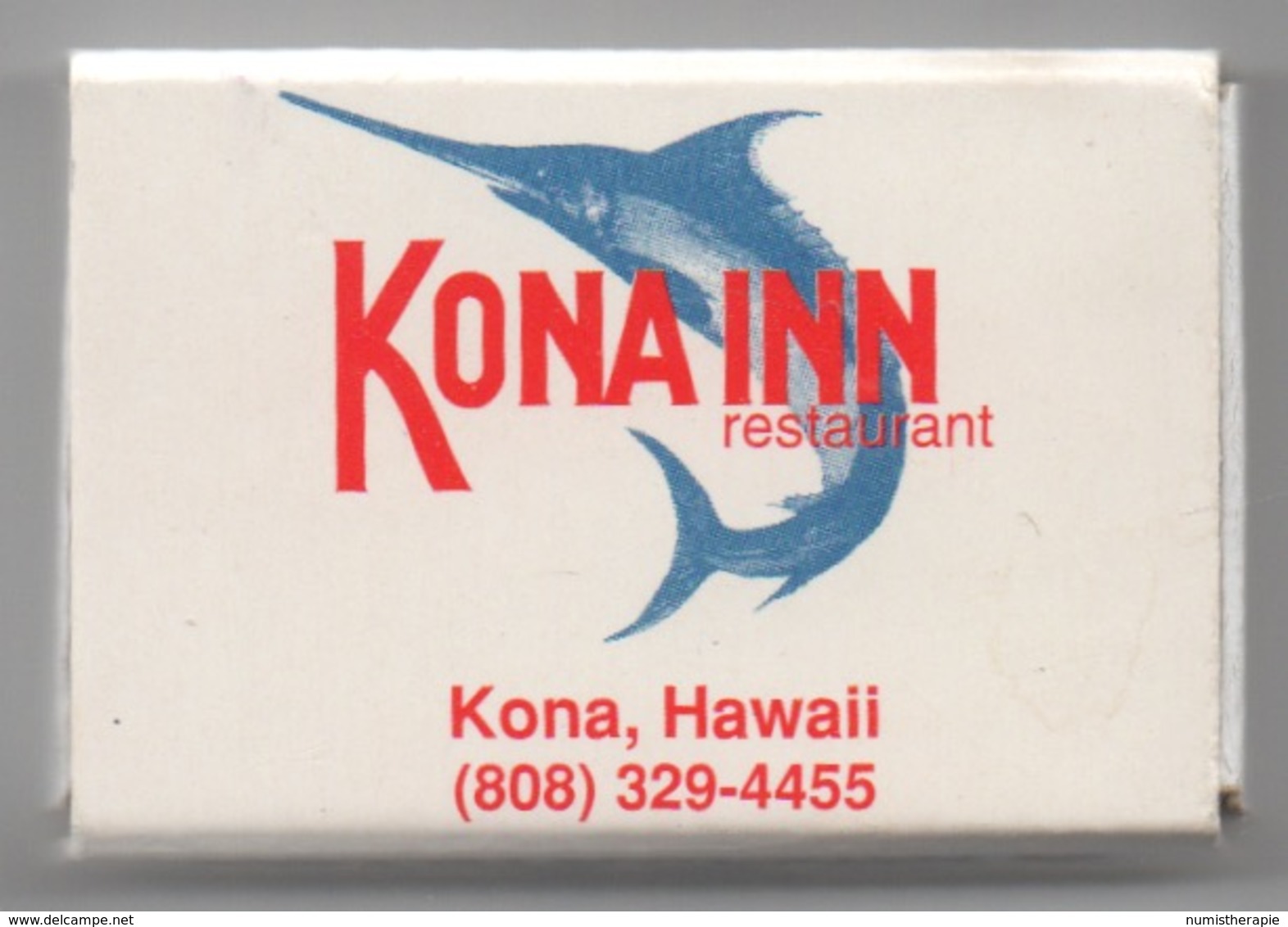 1 Boîte Allumettes : Surfers Paradise (Texas USA) & Kona Inn Restaurant (Hawaii USA) - Cajas De Cerillas (fósforos)