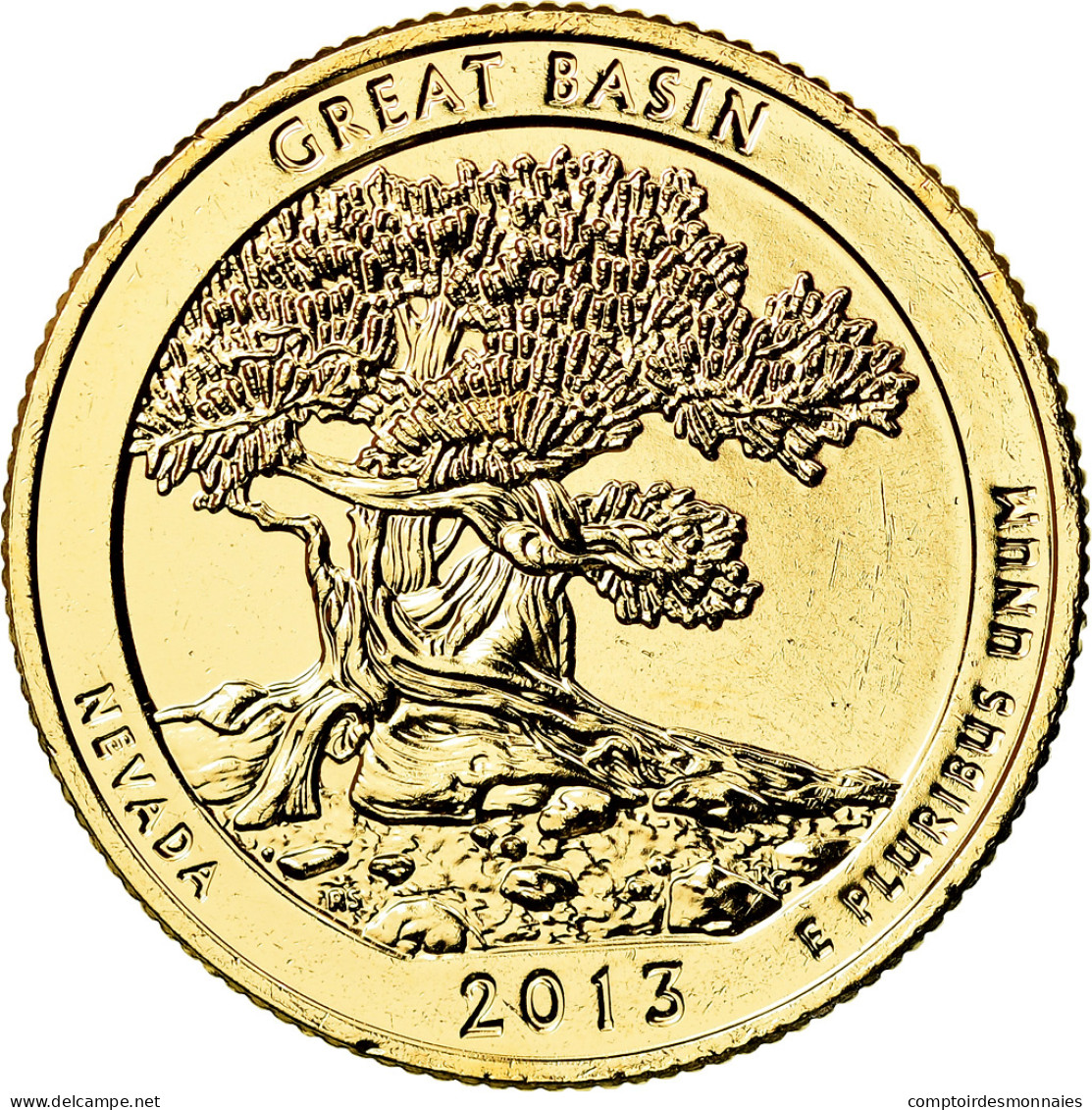 Monnaie, États-Unis, Quarter, 2013, U.S. Mint, Denver, SPL, Copper-Nickel Clad - 2010-...: National Parks