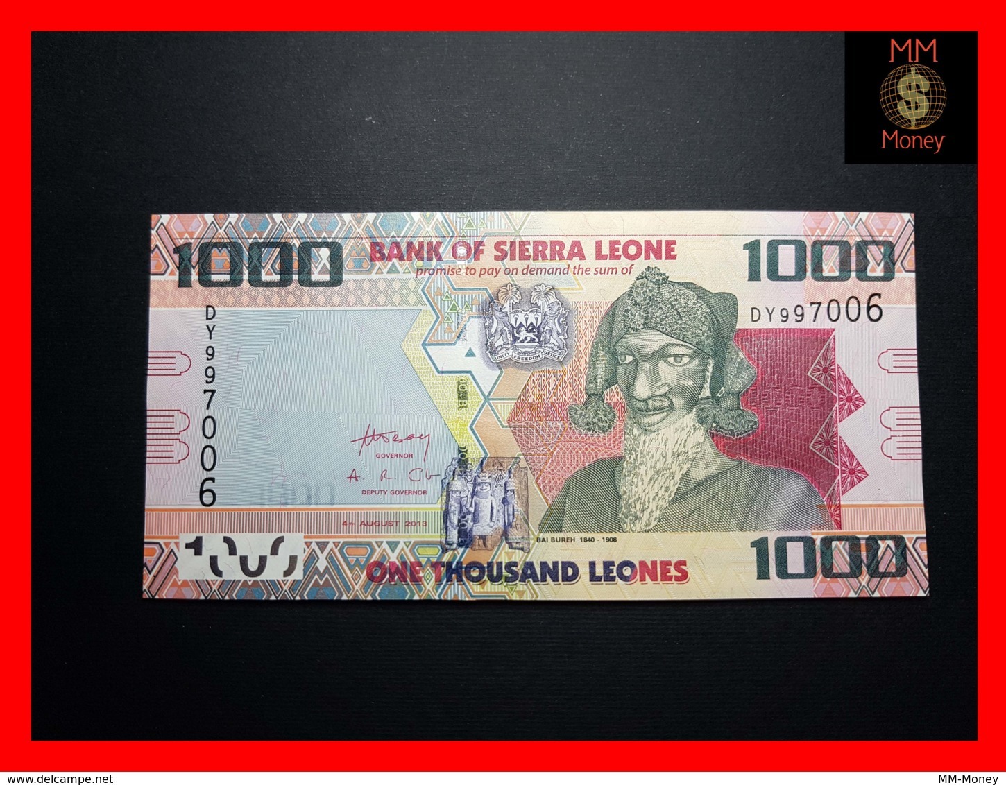 SIERRA LEONE 1.000 1000 Leones 4.8.2013 P. 30 B   UNC - Sierra Leona