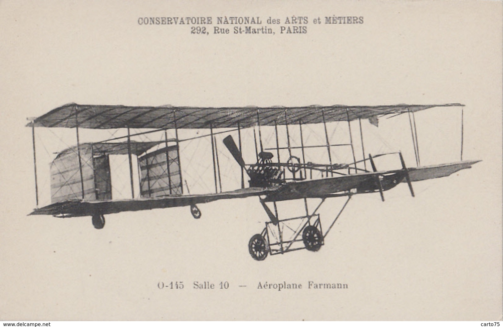 Aviation - Avion Farman - Biplan - ....-1914: Précurseurs