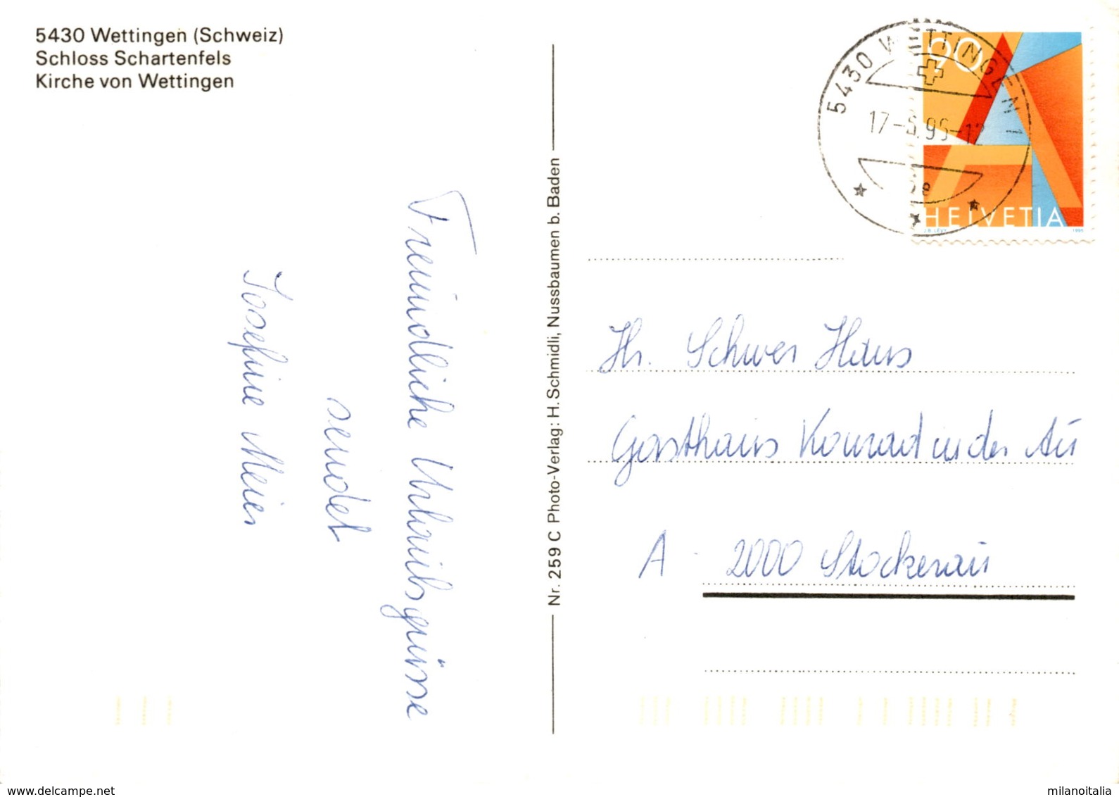 Wettingen - 3 Bilder (259) * 17. 6. 1996 - Wettingen