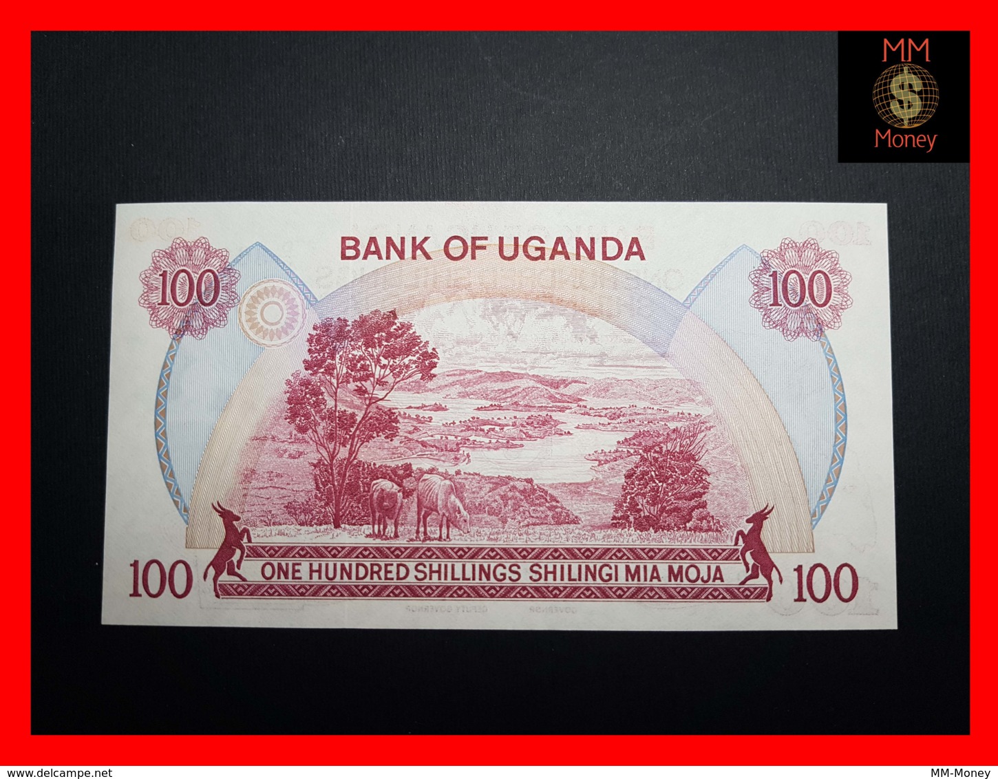 UGANDA 100 Shillings 1982 P. 19 B  UNC - Uganda