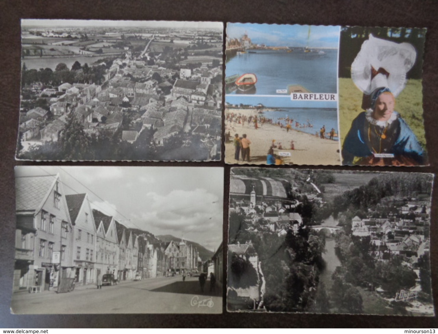 LOT DE 125 CARTES PHOTOS , AERIENNES, GENERALES, PLACES,MULTIVUES, ETC, ETC... TOUTES EN PHOTOS - 100 - 499 Postkaarten