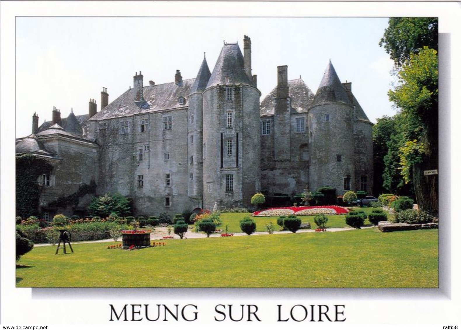 1 AK Frankreich * Das Schloss Meung-sur-Loire - Erbaut Ab Dem 12. Jh. - Département Loiret * - Autres & Non Classés