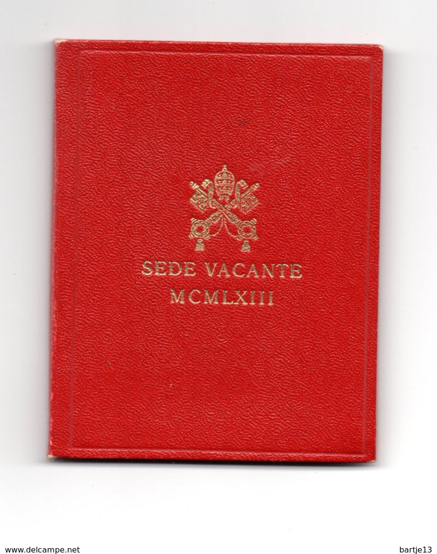 VATICAAN 500 LIRE 1963 ZILVER PROOF SEDE VACANTE - Vaticaanstad