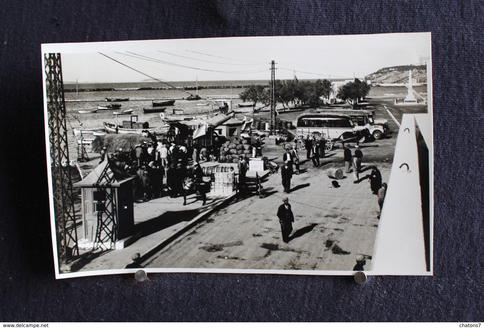 MO 339 - Grèce - Port De L'Ile De Naxos  -  Circulé + - 1960 - Véritable   Photo 13x8 Cm - Greece