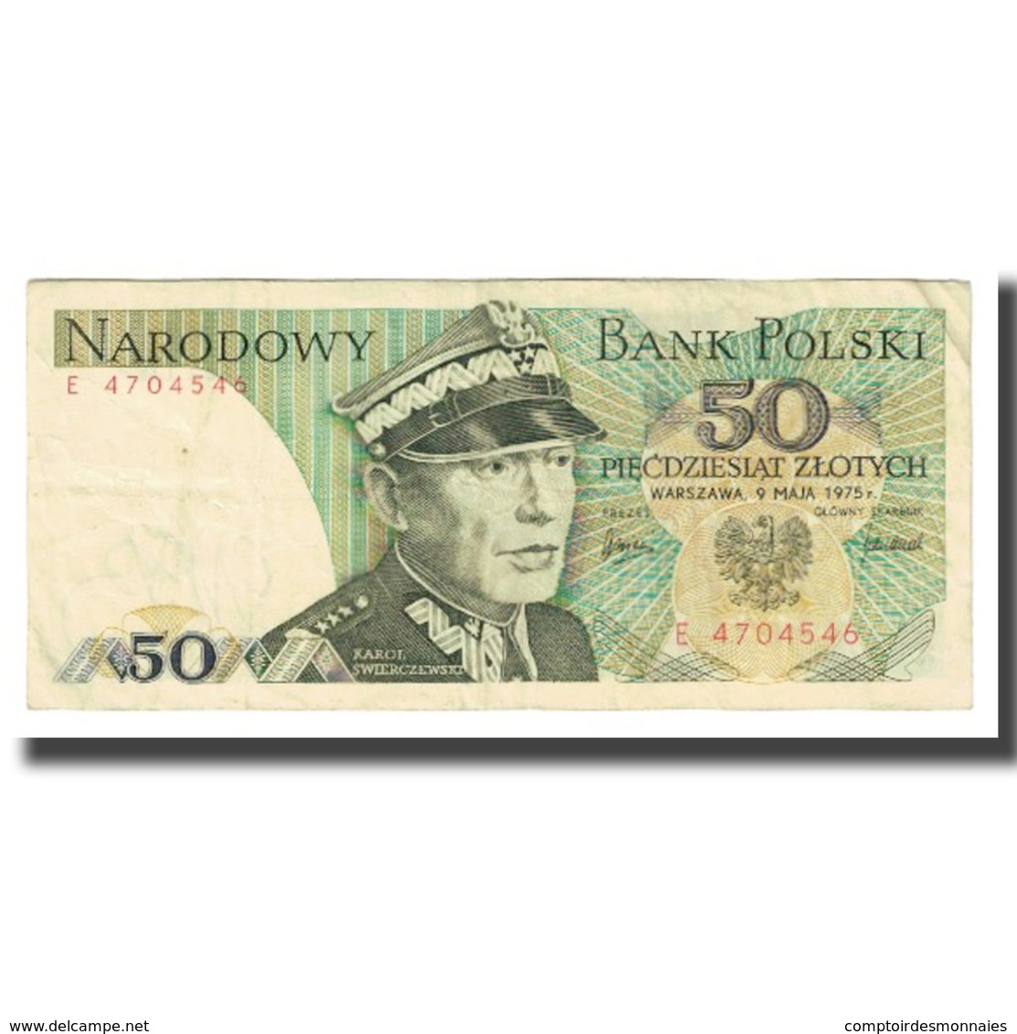 Billet, Pologne, 50 Zlotych, 1975, 1975-05-09, KM:142a, TB - Polonia