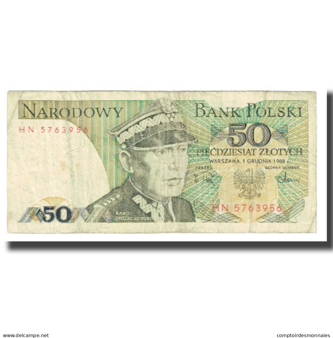 Billet, Pologne, 50 Zlotych, 1988, 1982-06-01, KM:142a, TB - Polonia