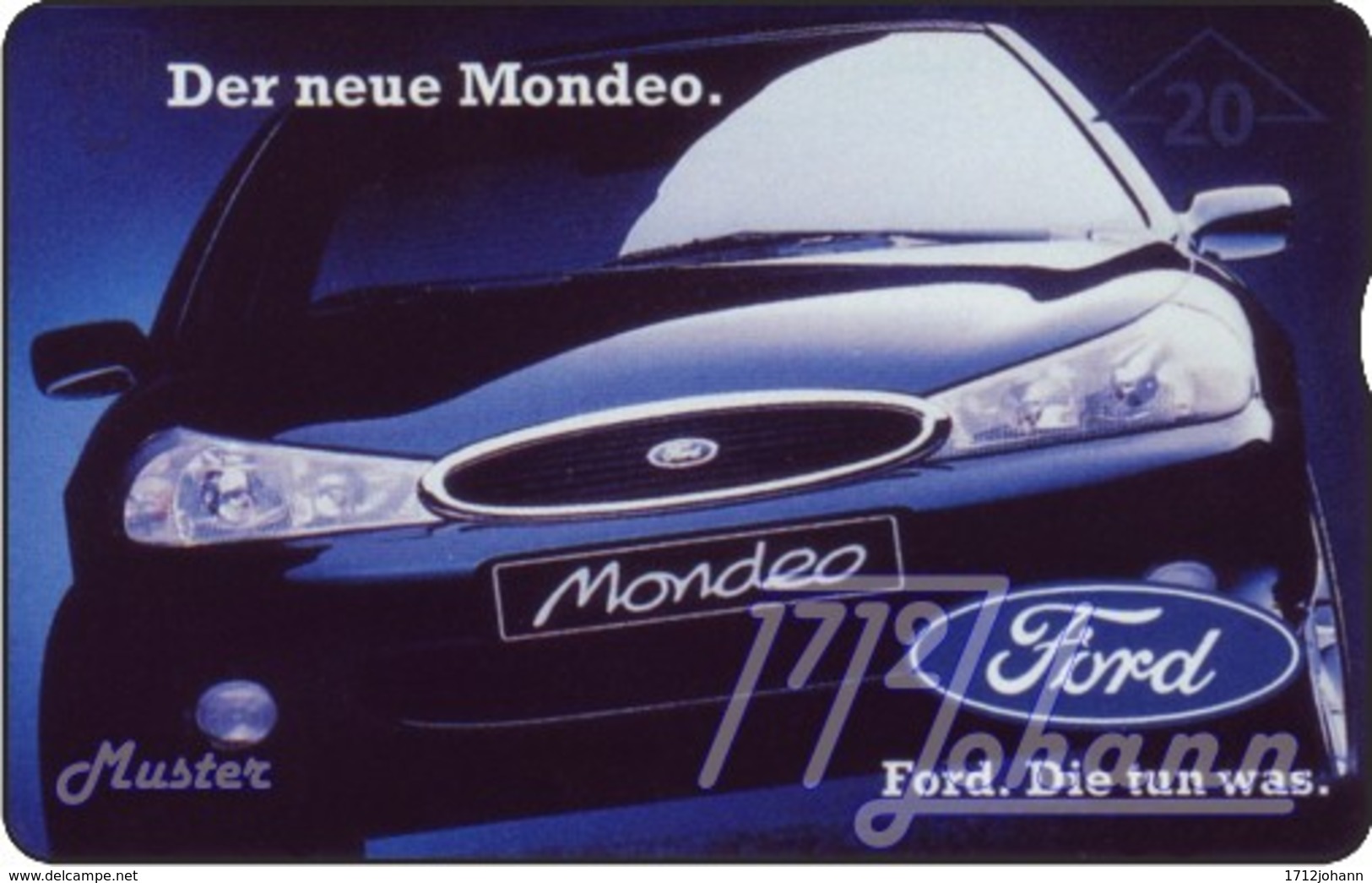 TWK Österreich Privat: "Ford Mondeo" (608L) Gebr. - Oesterreich