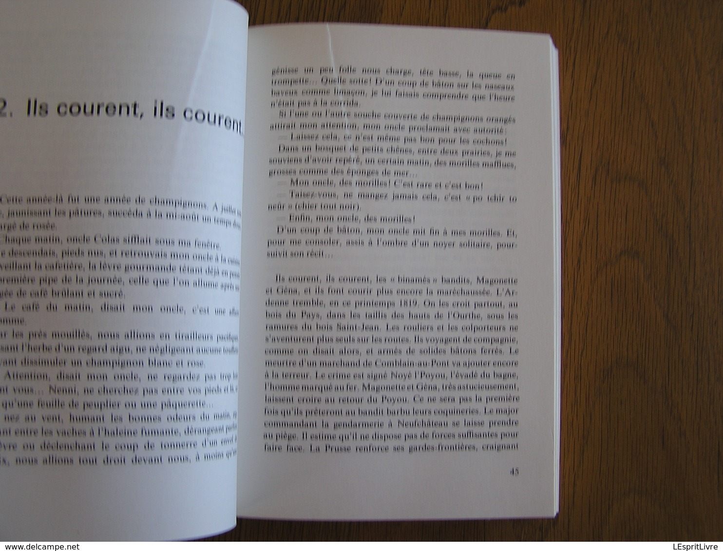 MES BIEN AIMES BANDITS D'ARDENNE R Henoumont Régionalisme Xhignesse Hamoir Condroz Wibrin Ourthe Malmédy Magonette Gena