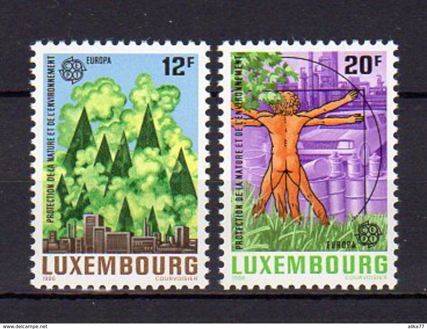 LUXEMBOURG     Neuf **    Y. Et T.   N° 1101 / 1102       Cote: 5,50 Euros - Unused Stamps