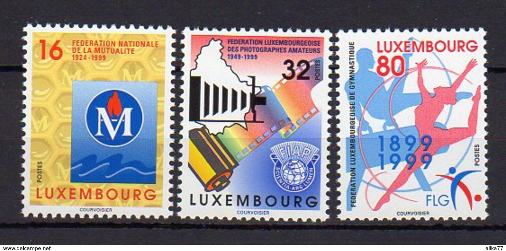 LUXEMBOURG     Neuf **    Y. Et T.   N° 1424 / 1426       Cote: 11,00 Euros - Unused Stamps