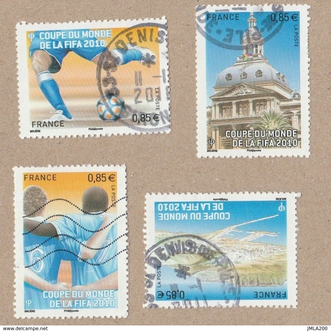 FRANCE 2010 Issu Du Bloc F4481 Coupe Du Monde 2010 Timbre OBLITERE - Used Stamps