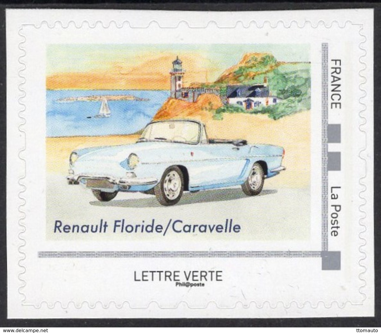 France 2019  -  Renault Floride/Caravelle  -   1v  Timbre Neuf/Mint/MNH - Voitures