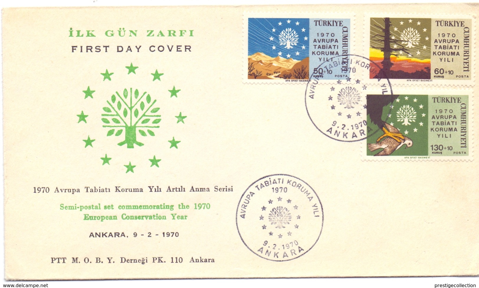 ANKARA FDC COVER TURKY 1970   (MAGG200473) - FDC