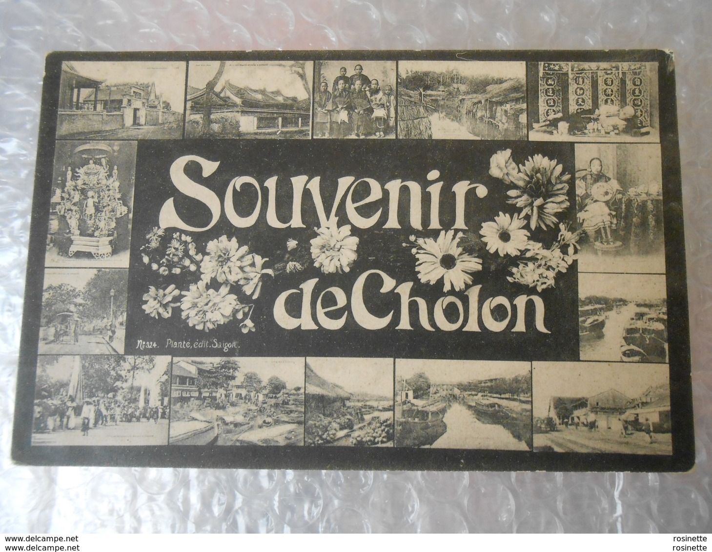 ASIE / VIET-NAM - SOUVENIR DE CHOLON  Multivues - Voyagée 1907 - Vietnam