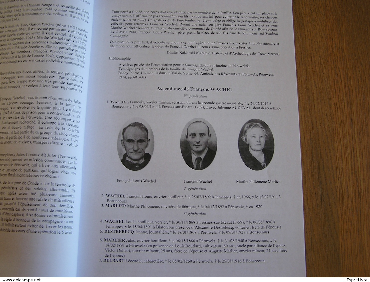 BULLETIN GENEALOGIQUE HAINUYER N° 102 Régionalisme Hainaut Généalogie Hôpital Lille Houyoux Mellet Wilquin Charbonnier - Belgique